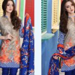 Floss Embroidered Luxury Lawn Shalwar Kameez Vol-2 2017 6