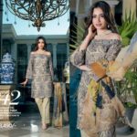 Gul Ahmed Luxury Eid Shalwar Kameez 2017 8