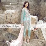 Serene Royal Chiffon Eid Dresses Summer Collection 2017 3