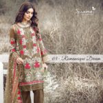 Serene Royal Chiffon Eid Dresses Summer Collection 2017 4