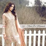 Serene Royal Chiffon Eid Dresses Summer Collection 2017 5