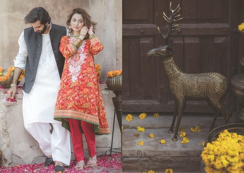 Bonanza Satrangi Colors of Eid Collection Embroidered Dresses 2017
