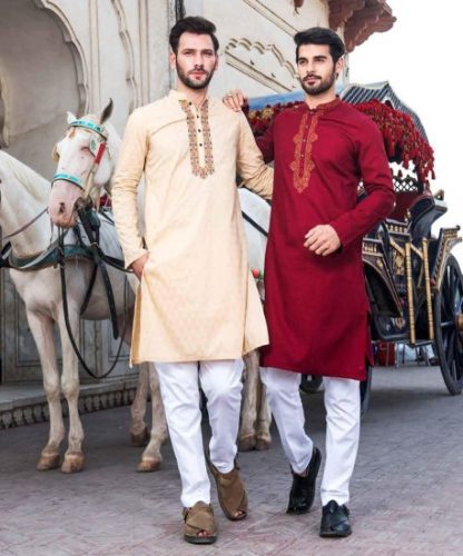 Eid Ul Fitr Traditional Collection For Men and Woman By Yellow 2017