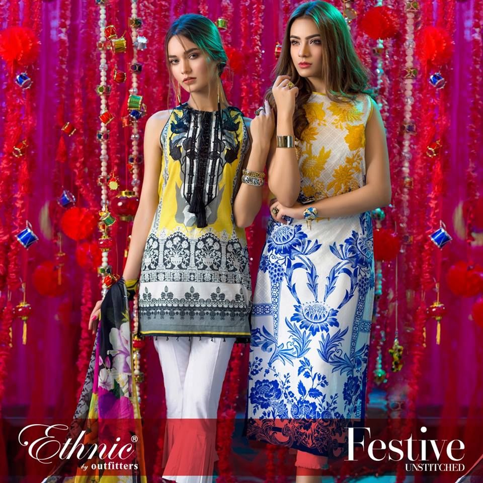 Ethnic Eid Collection For Young Girls By Outfitters 2017