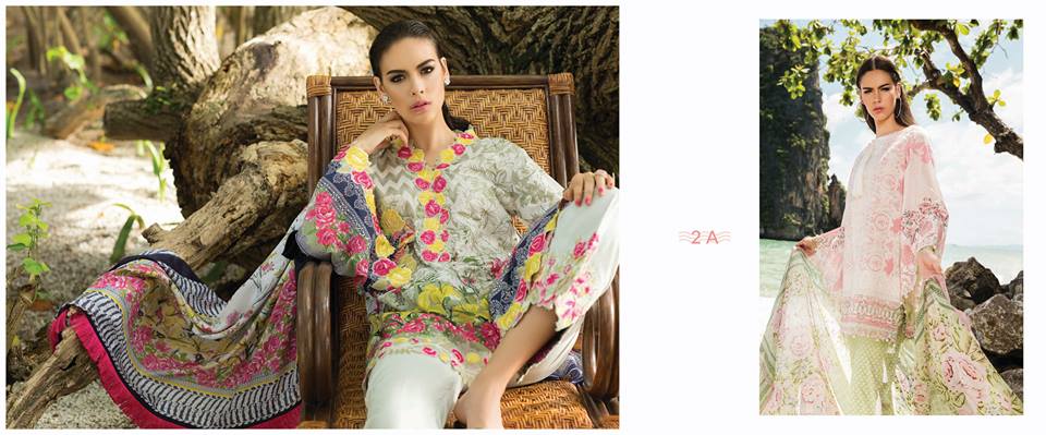 Maheen Taseer Luxury Lawn Eid Collection By Shariq 2017