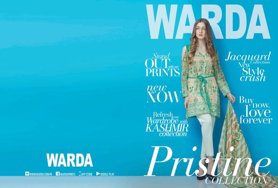 Warda Modern Lawn Kashmiri-Pristine Collection 2017