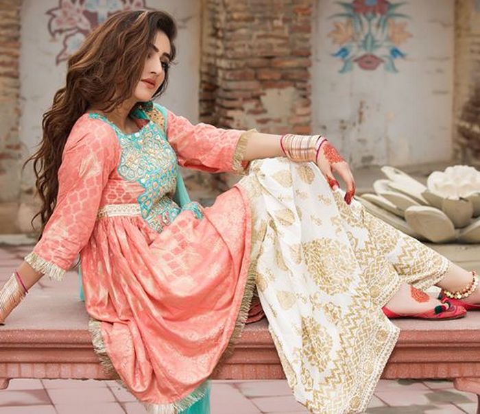 Zahra Ahmed Traditional Classic Dresses 2017-18