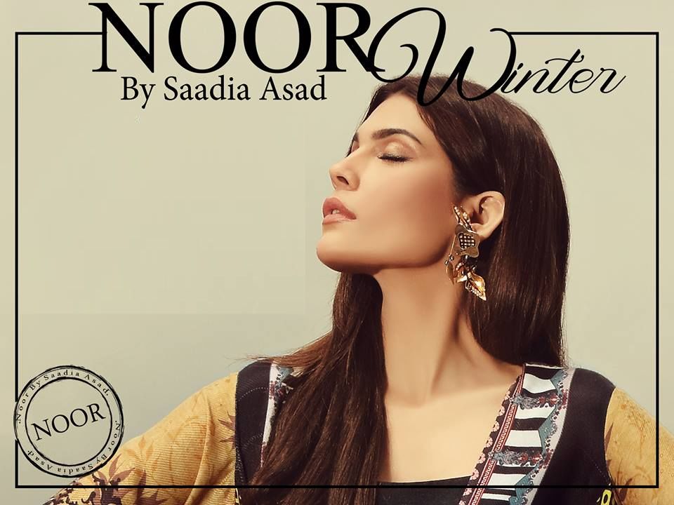 Noor Luxury Pret Dresses Saadia Asad Collection 2018