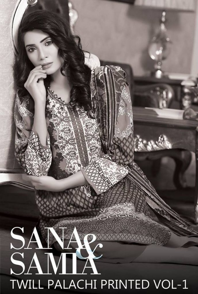 Sana Samia Twill Palachi Winter Collection Lala 2018