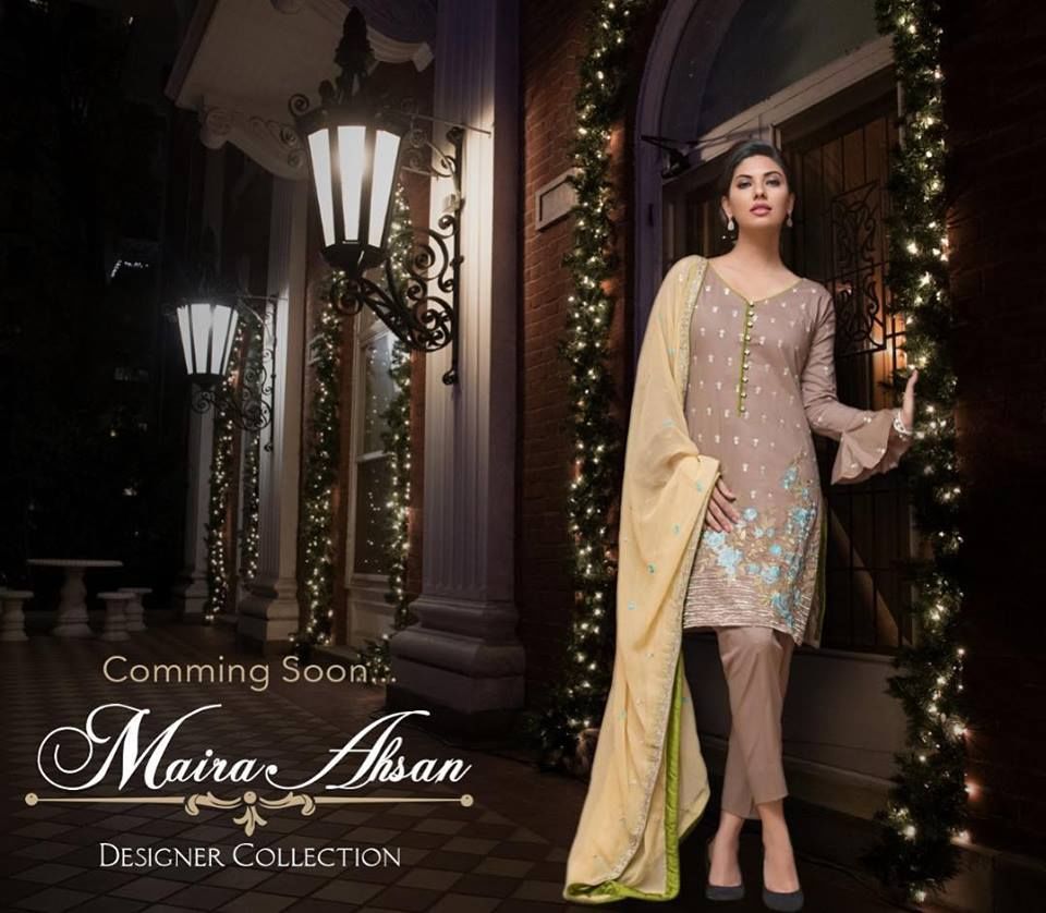 Maira Ahsan Formal Shalwar Kameez Collection 2018