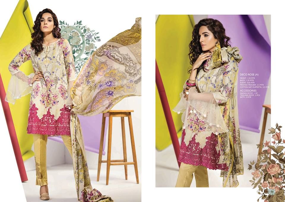 Ittehad Embroidered Festive Season Lawn Shalwar Kameez