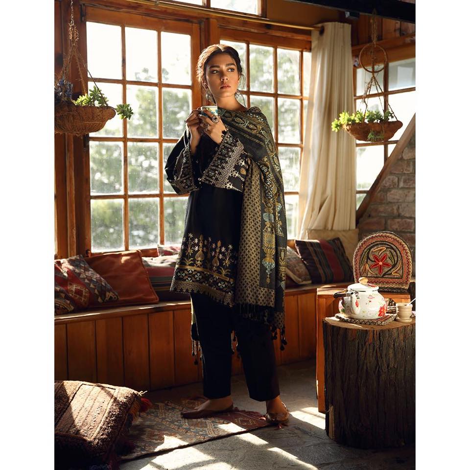 Zara Shahjahan Winter Shawls Collection