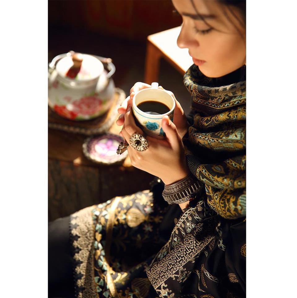 Zara Shahjahan Winter Shawls Collection