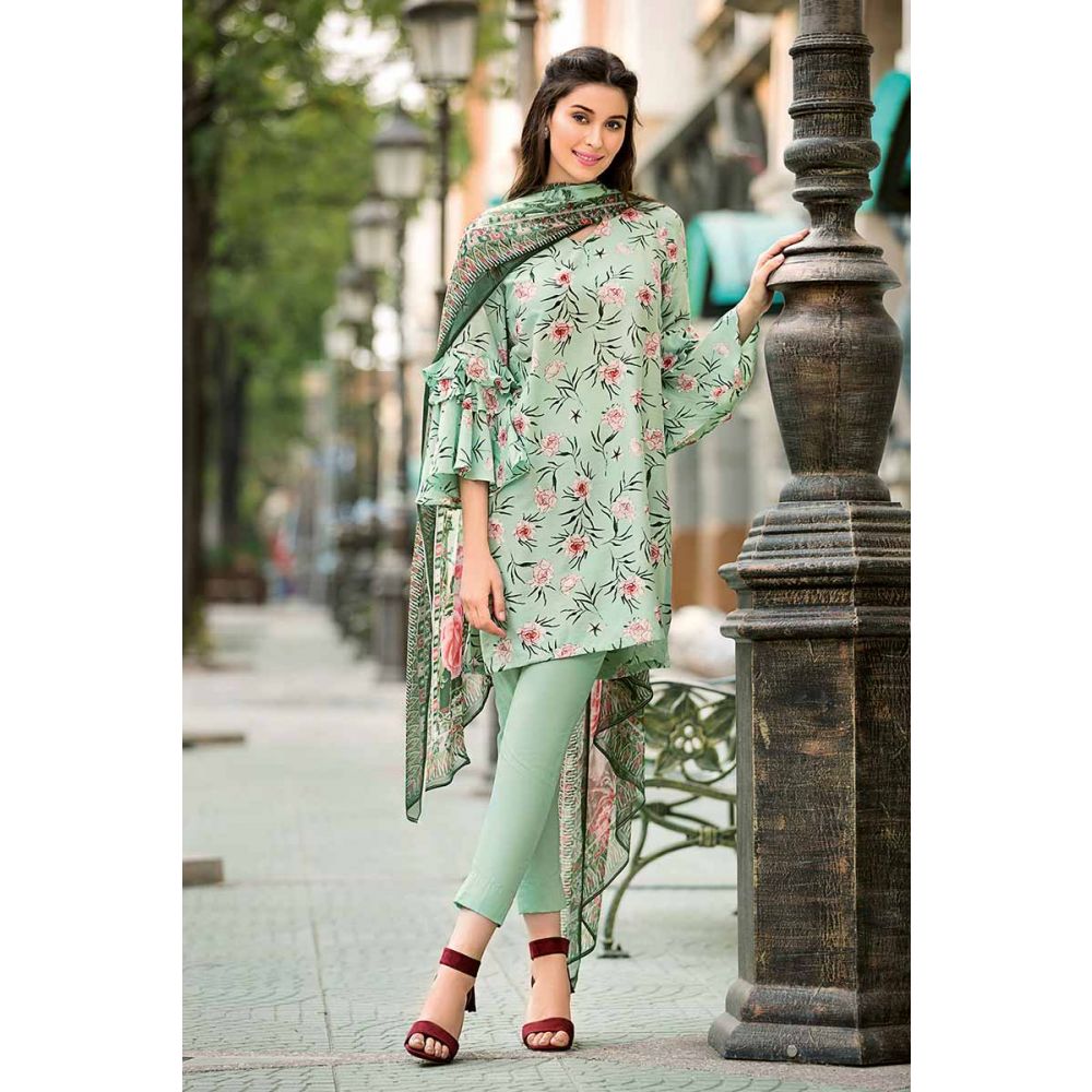 Gul Ahmed Unstitched Spring Summer Lawn 2019